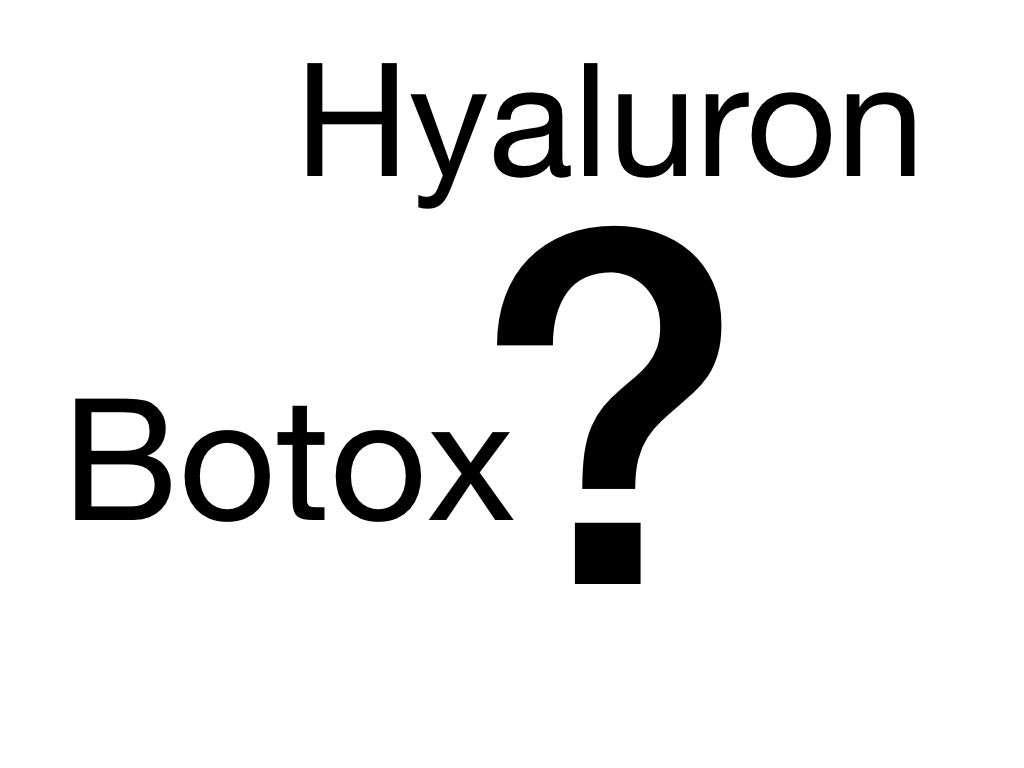 Botox Hyaluron Mythen