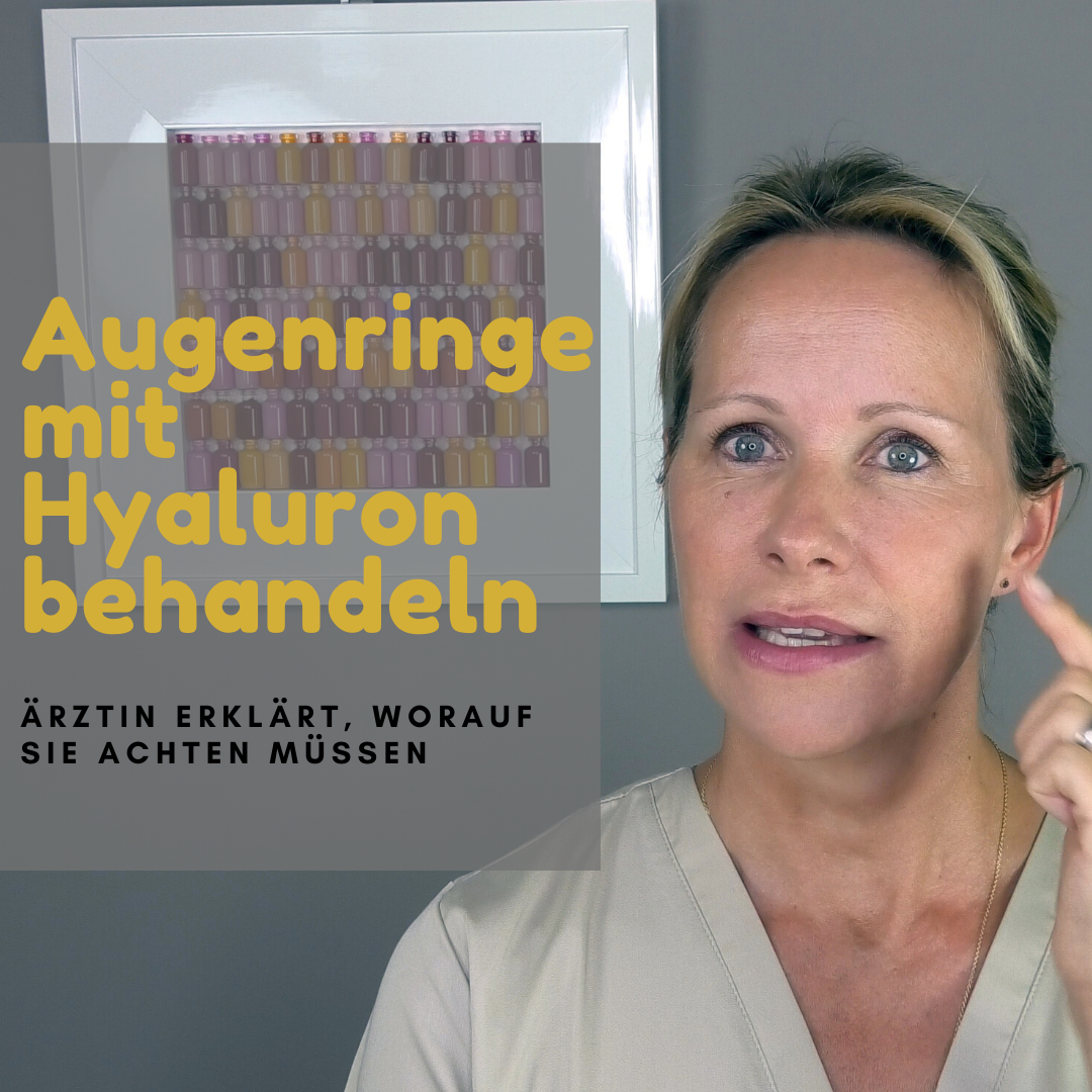 Augenringe behandeln, Schwellung vermeiden