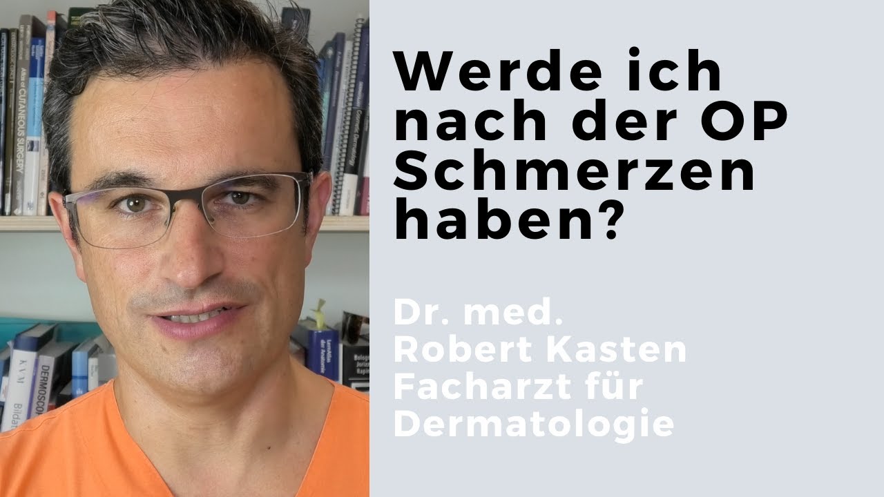 Werde ich nach der OP Schmerzen haben?